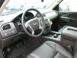 2012 Chevrolet Silverado 1500 LTZ Extended Cab 4x4 Ebony Interior