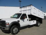 Oxford White Ford F550 Super Duty in 2008