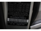2012 Range Rover Evoque Color Code for Ipanema Sand Metallic - Color Code: 824