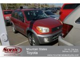 2003 Impulse Red Toyota RAV4 4WD #63169583