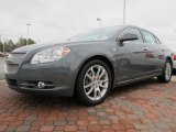 Dark Gray Metallic Chevrolet Malibu in 2008