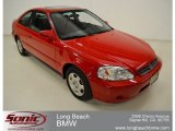 1999 Milano Red Honda Civic EX Coupe #63169709
