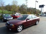 Autumn Red Metallic Lincoln LS in 2001