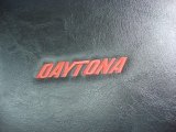 2008 Dodge Charger R/T Daytona Marks and Logos