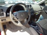 2012 Nissan Altima 3.5 SR Coupe Blonde Interior