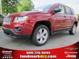 2012 Deep Cherry Red Crystal Pearl Jeep Compass Latitude #63200382