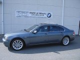 2008 Michigan Blue Metallic BMW 7 Series 750Li Sedan #63200566