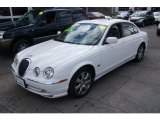2002 Jaguar S-Type White Onyx