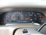 2003 Ford F550 Super Duty Lariat Crew Cab 4x4 Chassis Dump Truck Gauges