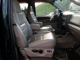 2003 Ford F550 Super Duty Lariat Crew Cab 4x4 Chassis Dump Truck Medium Parchment Interior