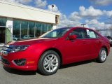 2012 Red Candy Metallic Ford Fusion SEL #63200443