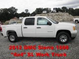 2012 Summit White GMC Sierra 1500 SL Crew Cab 4x4 #63243543