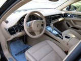 2010 Porsche Panamera 4S Luxor Beige Interior