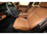 2010 BMW 7 Series 750Li Sedan Amaro Brown Full Merino Leather Interior