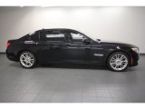 Azurite Black Metallic BMW 7 Series in 2010