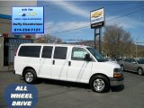 2012 Summit White Chevrolet Express LT 1500 AWD Passenger Van #63242695