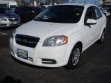 2010 Summit White Chevrolet Aveo LT Sedan #63242572