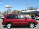 2007 Salsa Red Pearl Toyota Highlander Limited 4WD #63242936