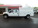 2006 Oxford White Ford F550 Super Duty XL Crew Cab 4x4 Commercial Truck #63320270