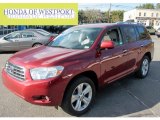 2009 Salsa Red Pearl Toyota Highlander Limited 4WD #63319535