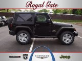 2012 Black Jeep Wrangler Sahara 4x4 #63320157