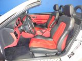 1999 Mercedes-Benz SLK 230 Kompressor Roadster Salsa Red Interior