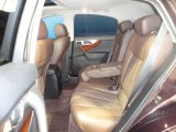 2011 Infiniti FX 35 AWD Rear Seat