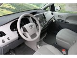 2012 Toyota Sienna V6 Light Gray Interior
