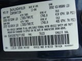2005 Ram 2500 Color Code for Patriot Blue Pearl - Color Code: PB7