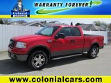 2006 Bright Red Ford F150 FX4 SuperCab 4x4 #63384537