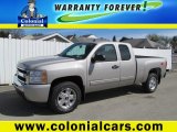 2009 Silver Birch Metallic Chevrolet Silverado 1500 LT Extended Cab 4x4 #63384531