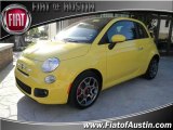 2012 Giallo (Yellow) Fiat 500 Sport #63384468