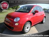 2012 Rosso (Red) Fiat 500 Pop #63384466