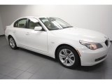 2009 Alpine White BMW 5 Series 528i Sedan #63384148