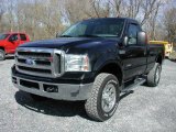 2005 Black Ford F350 Super Duty XLT Regular Cab 4x4 #63384435