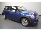 2012 Lightning Blue Metallic Mini Cooper Hardtop #63384142