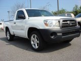 2007 Super White Toyota Tacoma Regular Cab #63383729