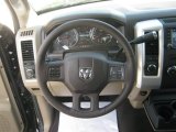 2012 Dodge Ram 1500 Lone Star Crew Cab 4x4 Steering Wheel