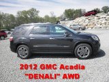 2012 Carbon Black Metallic GMC Acadia Denali AWD #63384399