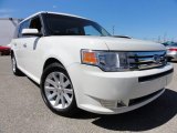 2009 White Suede Clearcoat Ford Flex SEL AWD #63383668