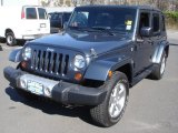 2008 Steel Blue Metallic Jeep Wrangler Unlimited Sahara 4x4 #63383641