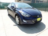 2013 Indigo Night Hyundai Elantra Limited #63384014