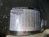 2010 LaCrosse Color Code for Carbon Black Metallic - Color Code: 501Q