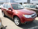 2009 Camellia Red Pearl Subaru Forester 2.5 X Premium #63383571