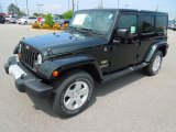 2012 Black Forest Green Pearl Jeep Wrangler Unlimited Sahara 4x4 #63384288