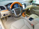 2012 Chrysler 300 C Dark Frost Beige/Light Frost Beige Interior