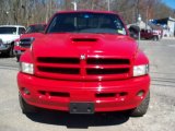 1999 Flame Red Dodge Ram 2500 Sport Extended Cab 4x4 #63383922