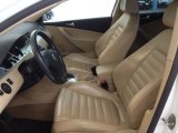2008 Volkswagen Passat VR6 4Motion Wagon Pure Beige Interior