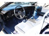1984 Chevrolet Camaro Z28 Blue Interior