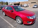 2012 Red Candy Metallic Ford Fusion SEL #63450541